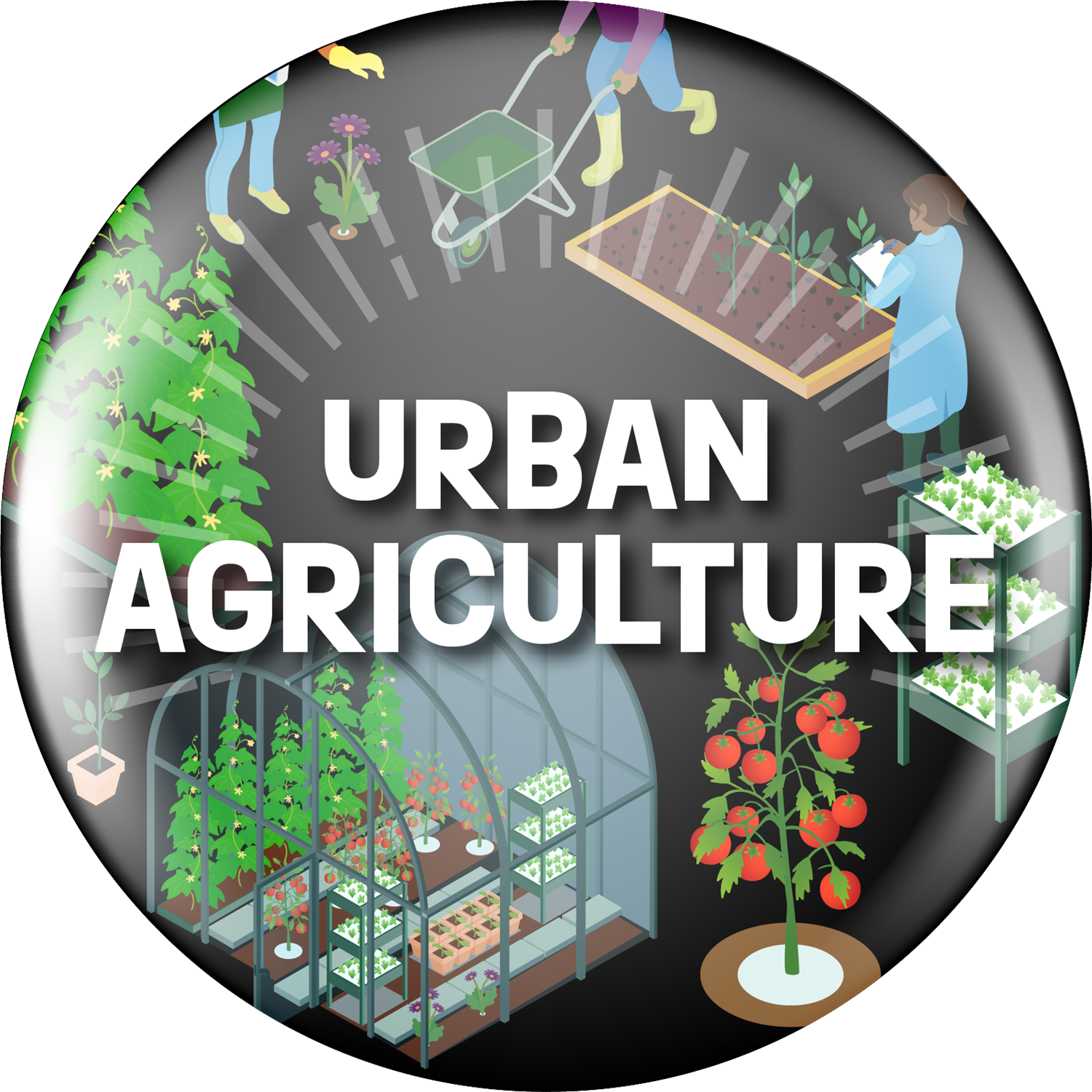 Urban Agriculture Button